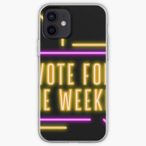 Bỏ phiếu cho The Weeknd 2020 Hoa Kỳ Bầu cử Tổng thống Màu tím Vàng Neon Sản phẩm iPhone Soft Case RB3006 Offical Mac Miller Merch