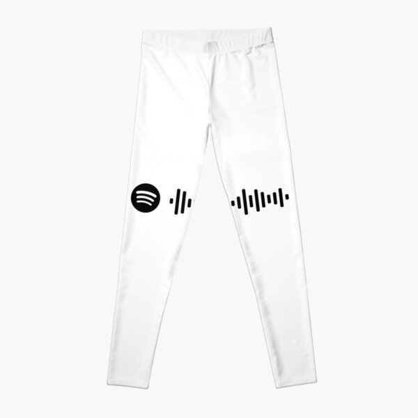 Blinding Lights - The Weeknd (Spotify Code) Leggings RB3006 product Offical Mac Miller Merch