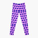 Blue Heartless Pattern Leggings RB3006 product Offical Mac Miller Merch