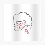The Weeknd "Save Your Tears" (sticker and more) Poster RB3006 product Offical Mac Miller Merch