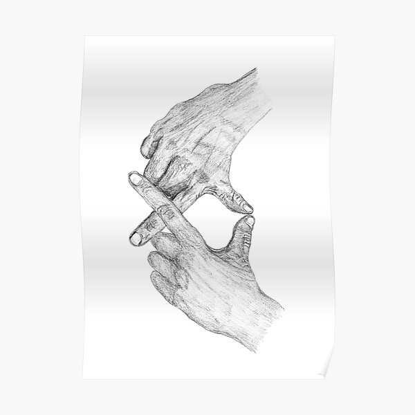 XO Weeknd Hand Sign  Poster RB3006 product Offical Mac Miller Merch