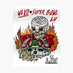 The Weeknd Super Bowl LV Halftime Show Art Poster RB3006 product Offical Mac Miller Merch
