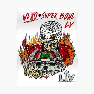 Sản phẩm The Weeknd Super Bowl LV Halftime Show Art Poster RB3006 Offical Mac Miller Merch
