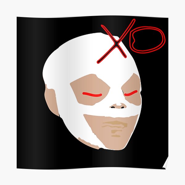 The Weeknd Mask Poster RB3006 product Offical Mac Miller Merch