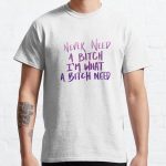 The Weeknd - Never Need a B-tch Classic T-Shirt RB3006 product Offical Mac Miller Merch