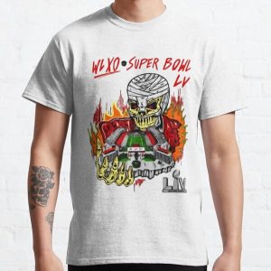 The Weeknd Super Bowl LV Halftime Show Art Classic T-Shirt RB3006 product Offical Mac Miller Merch