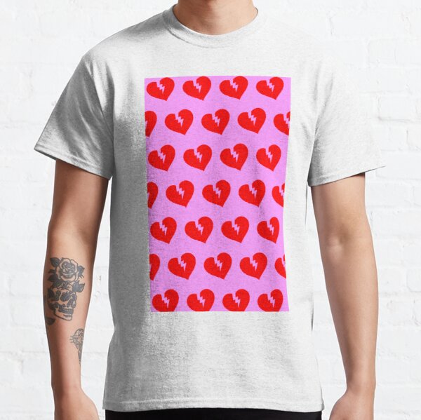 Red Heartless Pattern Classic T-Shirt RB3006 product Offical Mac Miller Merch