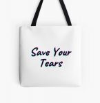 The Weeknd Save Your Tears All Over Print Tote Bag RB3006 product Offical Mac Miller Merch