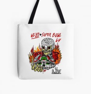 The Weeknd Super Bowl LV Halftime Show Art All Over Print Tote Bag RB3006 product Offical Mac Miller Merch