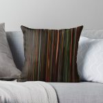 The Weeknd - Blinding Lights | Music Video Barcode Throw Pillow RB3006 product Offical Mac Miller Merch