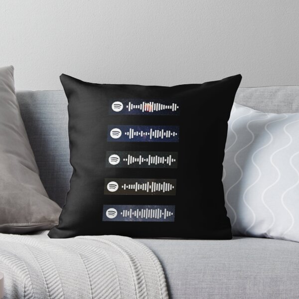 The Weeknd - Spotify Scan Codes Throw Pillow RB3006 product Offical Mac Miller Merch