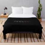 the weeknd silhouette illustration Throw Blanket RB3006 product Offical Mac Miller Merch