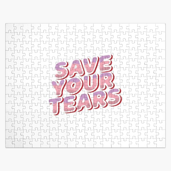 Copy of Save your tears stickers pack Jigsaw Puzzle RB3006 product Offical Mac Miller Merch