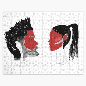 Sản phẩm The Weeknd và Bella Hadid Jigsaw Puzzle RB3006 Offical Mac Miller Merch