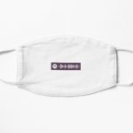 Blinding Lights by The Weeknd Spotify Code Flat Mask RB3006 product Offical Mac Miller Merch