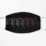 the weeknd silhouette illustration Flat Mask RB3006 product Offical Mac Miller Merch