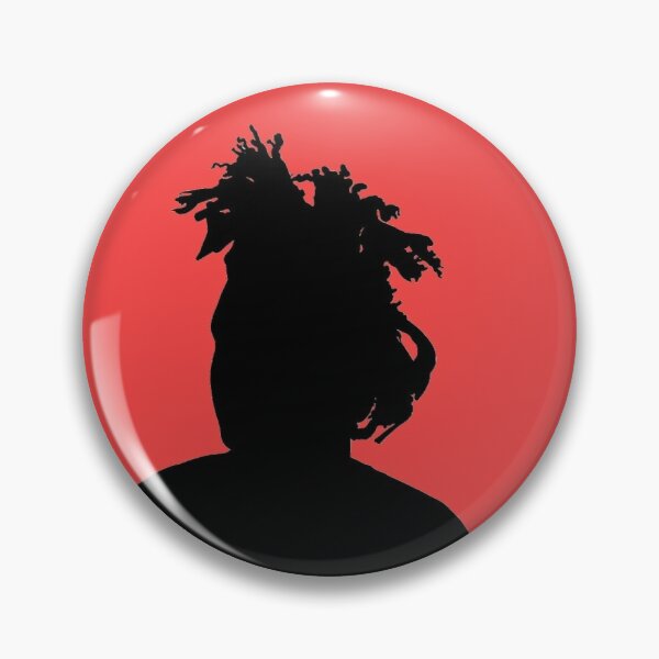 the weeknd silhouette Pin RB3006 product Offical Mac Miller Merch