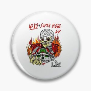 Sản phẩm The Weeknd Super Bowl LV Halftime Show Art Pin RB3006 Offical Mac Miller Merch
