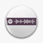 Blinding Lights by The Weeknd Spotify Code Pin RB3006 product Offical Mac Miller Merch