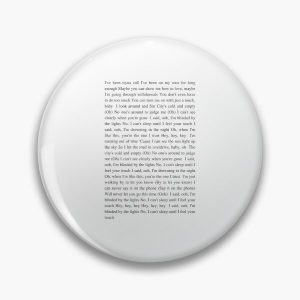 Đèn chớp - Sản phẩm The Weeknd Pin RB3006 Offical Mac Miller Merch