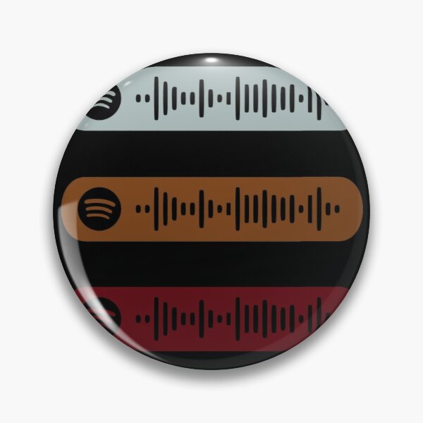 Blinding Lights by The Weeknd Spotify Scan Sticker Pack Pin RB3006 product Offical Mac Miller Merch
