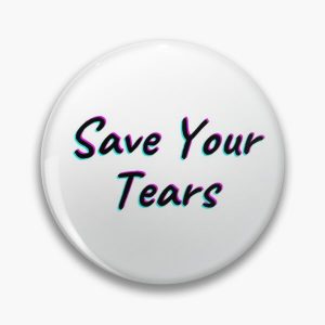 Sản phẩm The Weeknd Save Your Tears Pin RB3006 Offical Mac Miller Merch