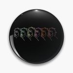 the weeknd silhouette illustration Pin RB3006 product Offical Mac Miller Merch