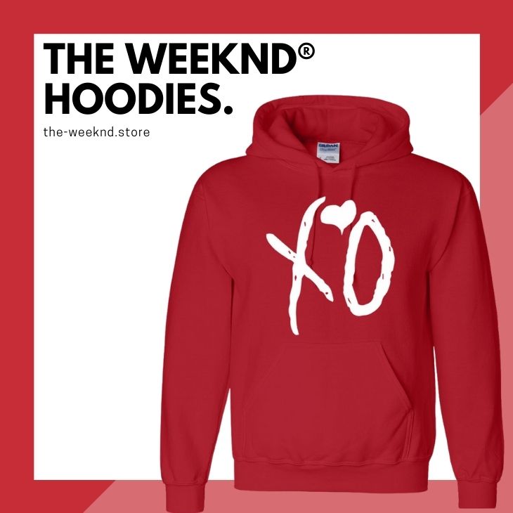 The Weeknd Cross Hoodie, XO The Weeknd Merch, Tour Clothing