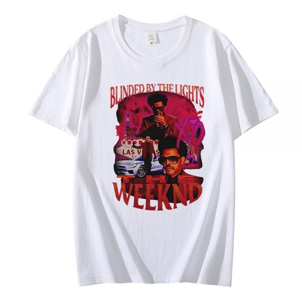 Hot Sale New Cotton Tees The Weeknd T shirt Harajuku Men s Streetwear Casual Oversize Graphic 3 - The Weeknd Store