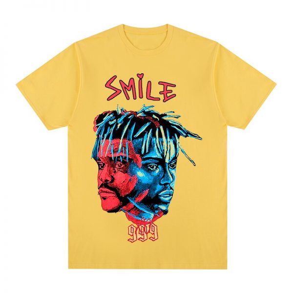 The Weeknd juice wrld smile Vintage white t shirt Cotton Men T shirt New TEE TSHIRT 5 - The Weeknd Store