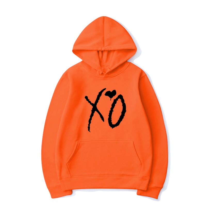 2021 Fashion Print Hoodies XO The Weeknd Streetwear Men Women Oversized Sweatshirts Hoodie Harajuku Tops Tracksuit Male Clothing
