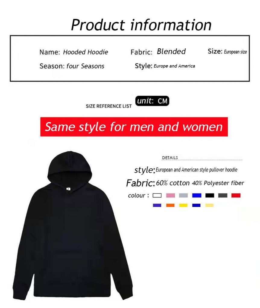 2021 Hot Sale Hoodies The Weeknd Comfortable Cotton Hoodie Long Sleeves New Couple Clothes Daily Sweatshirt New Style Wears Tops