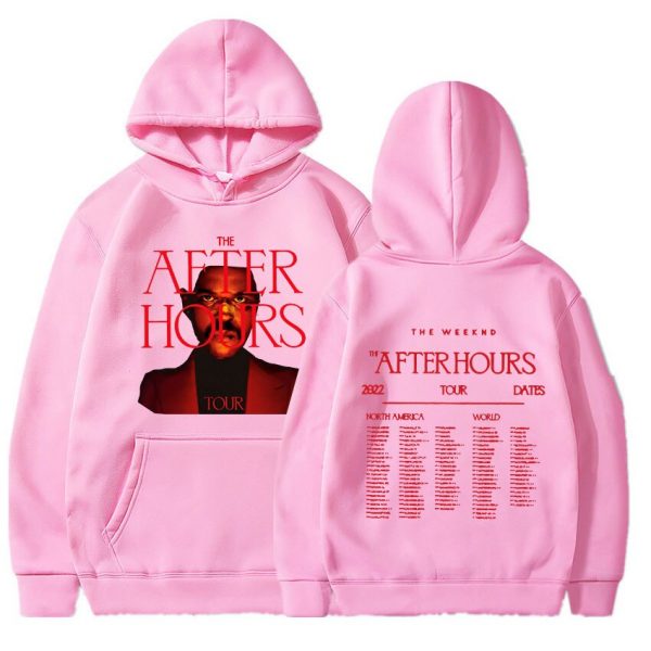 New Fashion Men Streetwear Hip Hop Singer The Weeknd Vintage Graphic Hoodies Men Autumn Winter Fleece 3 - The Weeknd Store