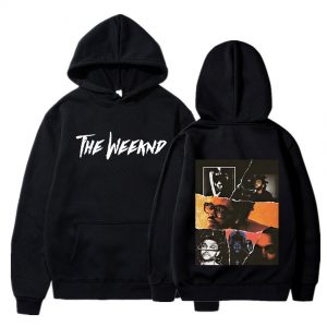 Ca sĩ thời trang mới The Weeknd Đồ họa cổ điển Hip Hop Áo hoodie nam mùa thu đông áo khoác nỉ có mũ trùm đầu - The Weeknd Store