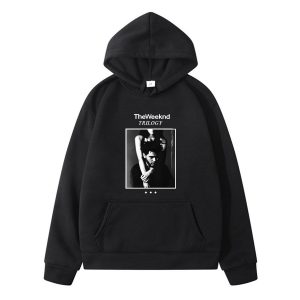 The Weeknd Trilogy Album Cover Xo Winter Long Sleeves Thick Loose Casual Simple Man Hoodie Design - The Weeknd Store