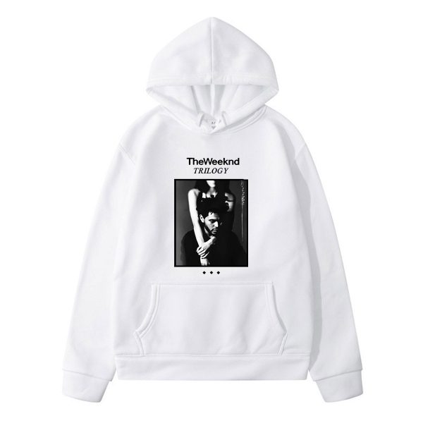 The Weeknd Trilogy Album Cover Xo Winter Long Sleeves Thick Loose Casual Simple Man Hoodie Design Niche Oversized Simple Print