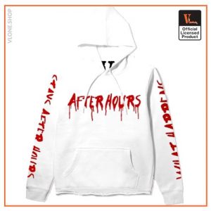 The Weeknd x Vlone After Hours Blood Drip Hoodie 3 - The Weeknd Store