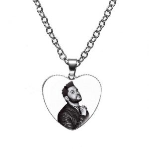 Newest XO The Weeknd Chain Necklace Trendy Art Photo Glass Cabochon Pendant Necklace for Men Popular.jpg 640x640 - The Weeknd Store