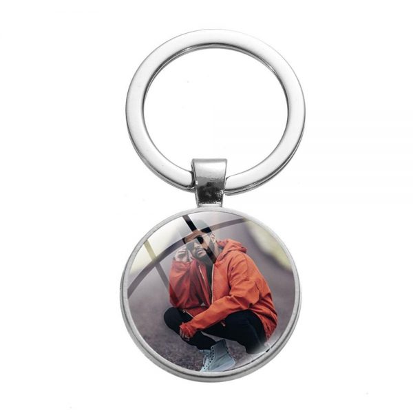 SONGDA High Quality X O Keychain Pop Singer The Weeknd Art Poster Trendy Print Glass Cabochon 3 - The Weeknd Store