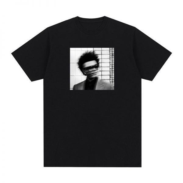 The Weeknd 90s Vintage Retro Graphic Unisex Black t shirt Cotton Men T shirt New TEE - The Weeknd Store