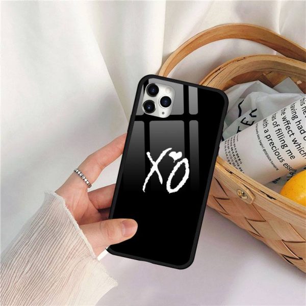 The Weeknd Starboy Pop Cantor xo Phone Case Tempered glass for iPhone 13 11 12 mini 2 - The Weeknd Store