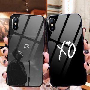 The Weeknd Starboy Pop Cantor xo Phone Case Kính cường lực cho iPhone 13 11 12 mini - The Weeknd Store