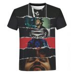 The Weeknd T-shirt - 3D Print Unisex Fashion Casual Short Sleeve Hip Hop T-shirt