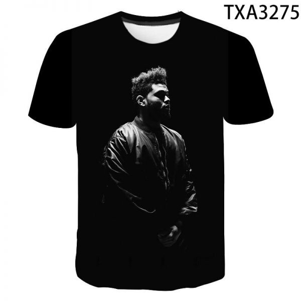 New Singer The Weeknd 3D Printed T shirt Men Women Sports Cool O Neck Streetwear T 4 - The Weeknd Store