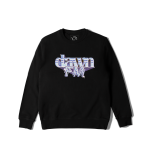 DAWN FM CHROME TITLE CREWNECK SWEATER