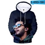 Singer The Weeknd 3D Print Fashion Hoodie