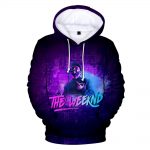 Fashion The Weeknd 3D Print Graphic Pullover Hoodie