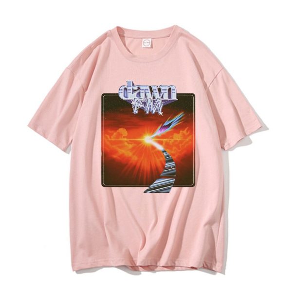 New The Weeknd Dawn Fm Black T shirt Men Women Retro Graphic Print Tshirt Vintage Unisex 2 - The Weeknd Store