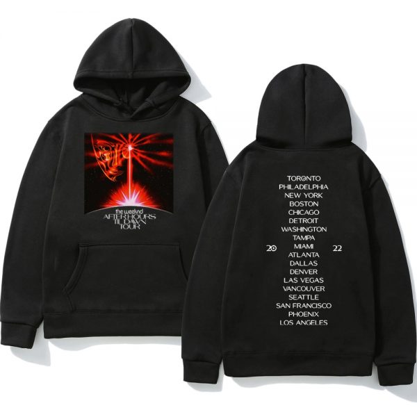 The Weeknd After Hours Til Dawn Tour 2022 Hoodie Hip Hop Music After Hours Til Dawn - The Weeknd Store