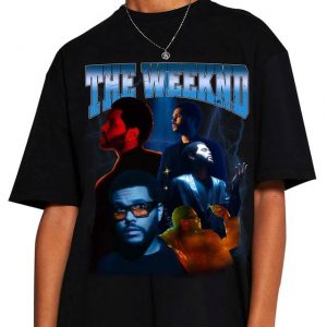 The Weeknd Vintage Retro Shirt Black T Shirt Men Retro Graphic Print T shirt Vintage Unisex.jpg 640x640 - The Weeknd Store